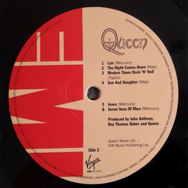 Вінілова платівка LP Queen: Queen