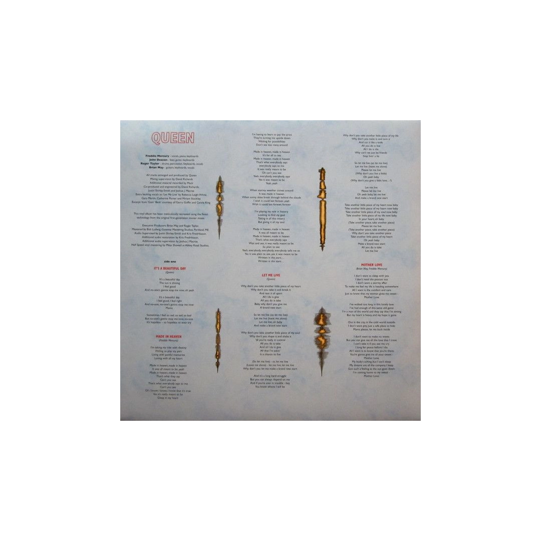 Вінілова платівка LP2 Queen: Made In Heaven Вінілова платівка LP2 Queen: Made In Heaven