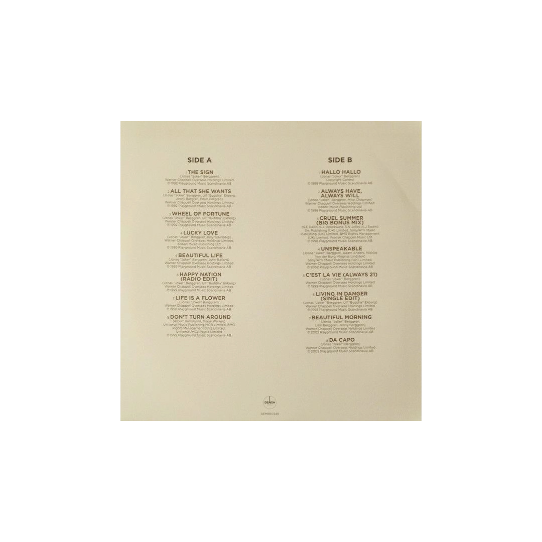 Вінілова платівка LP Ace Of Base: Gold - Gold Vinyl