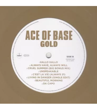 Вінілова платівка LP Ace Of Base: Gold - Gold Vinyl
