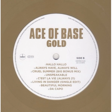 Вінілова платівка LP Ace Of Base: Gold - Gold Vinyl