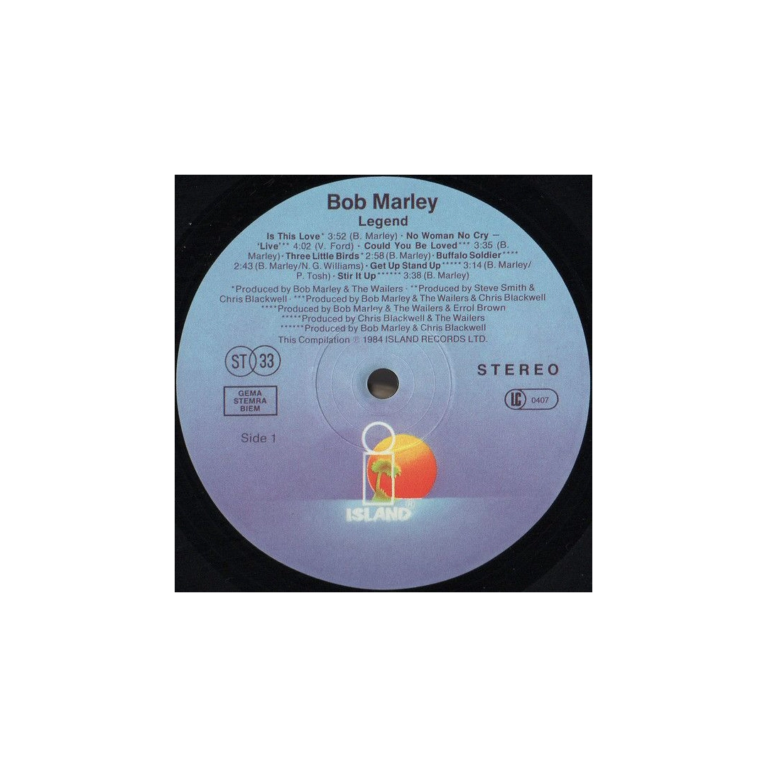 Вінілова платівка LP Bob Marley & The Wailers: Legend