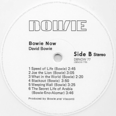 Вінілова платівка LP David Bowie: Now (RSD 2020 Release)