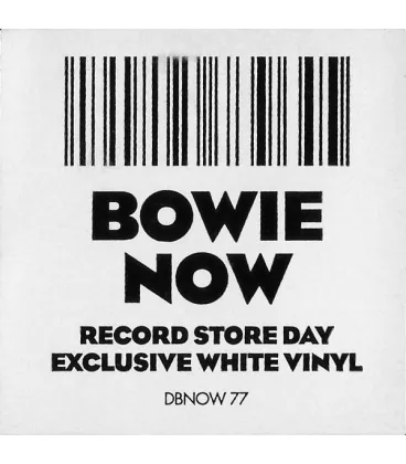 Вінілова платівка LP David Bowie: Now (RSD 2020 Release)