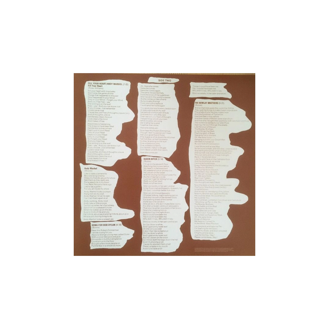 Вінілова платівка LP David Bowie: Hunky Dory (Picture Disc)