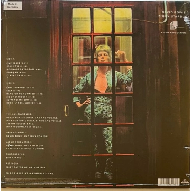 Вінілова платівка LP David Bowie: The Rise And Fall Of Ziggy Stardust And The Spiders From Mars