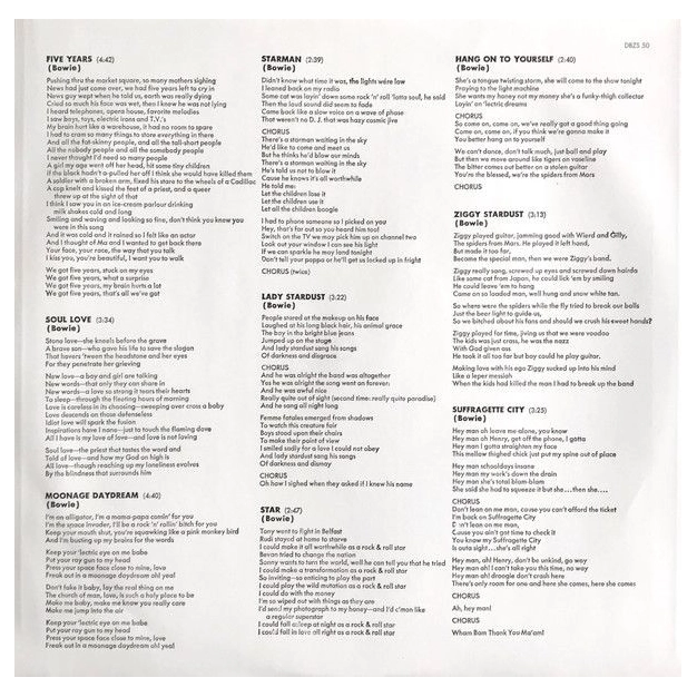 Вінілова платівка LP David Bowie: The Rise And Fall Of Ziggy Stardust And The Spiders From Mars