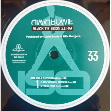 Вінілова платівка LP2 David Bowie: Black Tie White Noise