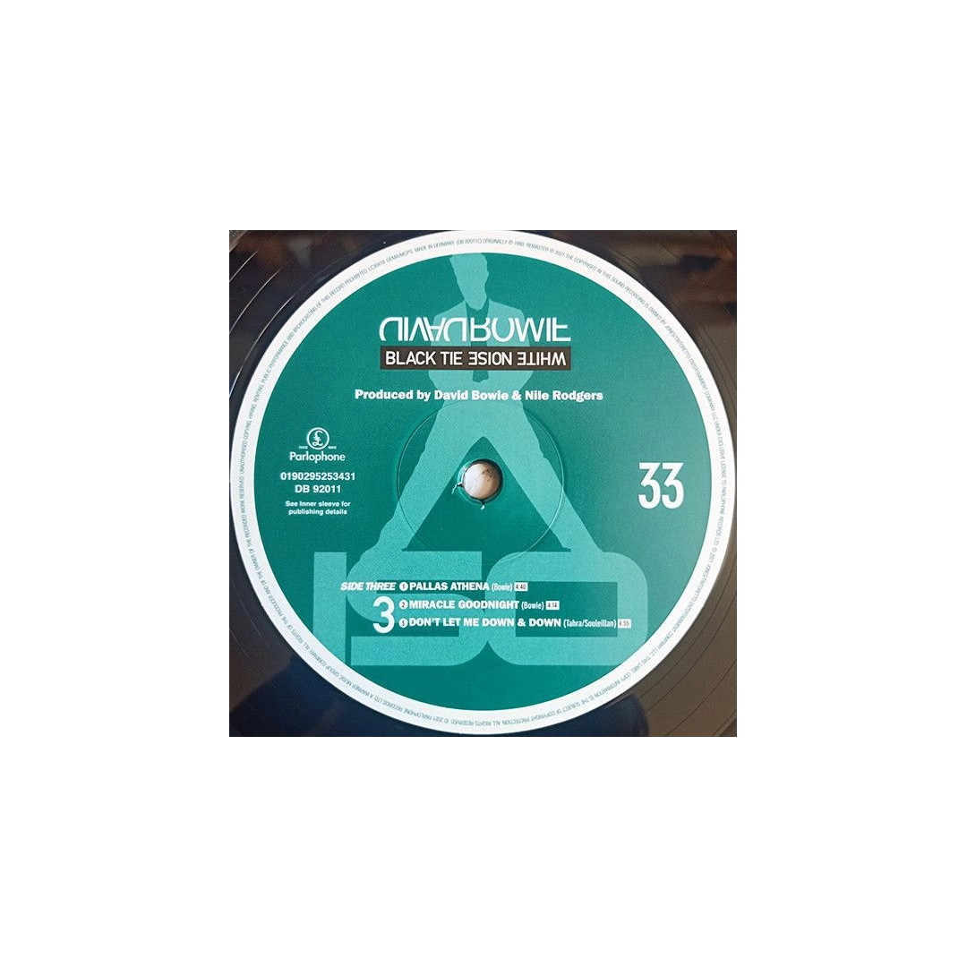 Вінілова платівка LP2 David Bowie: Black Tie White Noise