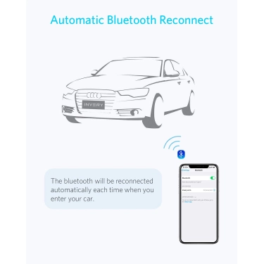 INVERY Airual-300B Bluetooth адаптер для 2012 или более ранних BMW Mini Cooper
