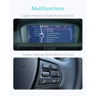 INVERY Airual-300B Bluetooth адаптер для 2012 или более ранних BMW Mini Cooper