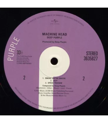 Вінілова платівка LP2 Deep Purple: Machine Head