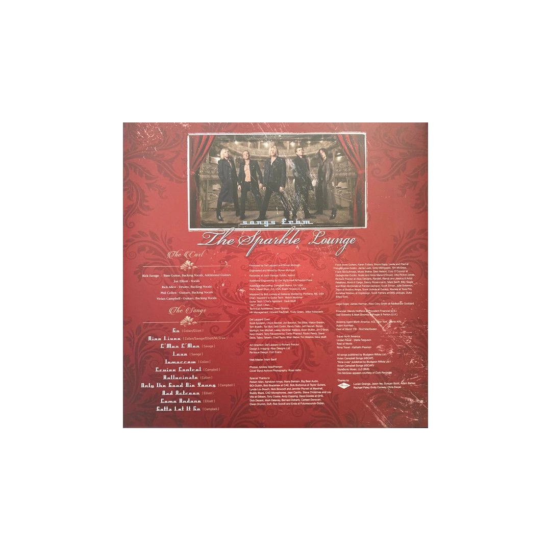 LP Def Leppard: Songs From The Sparkle Lounge