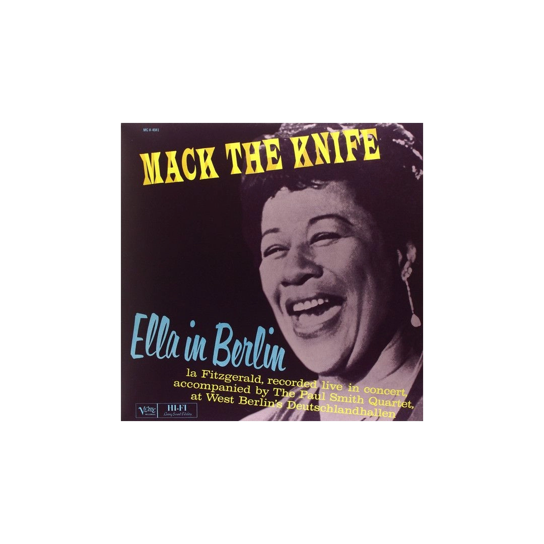 LP Ella Fitzgerald: Mack The Knife - Ella In Berlin