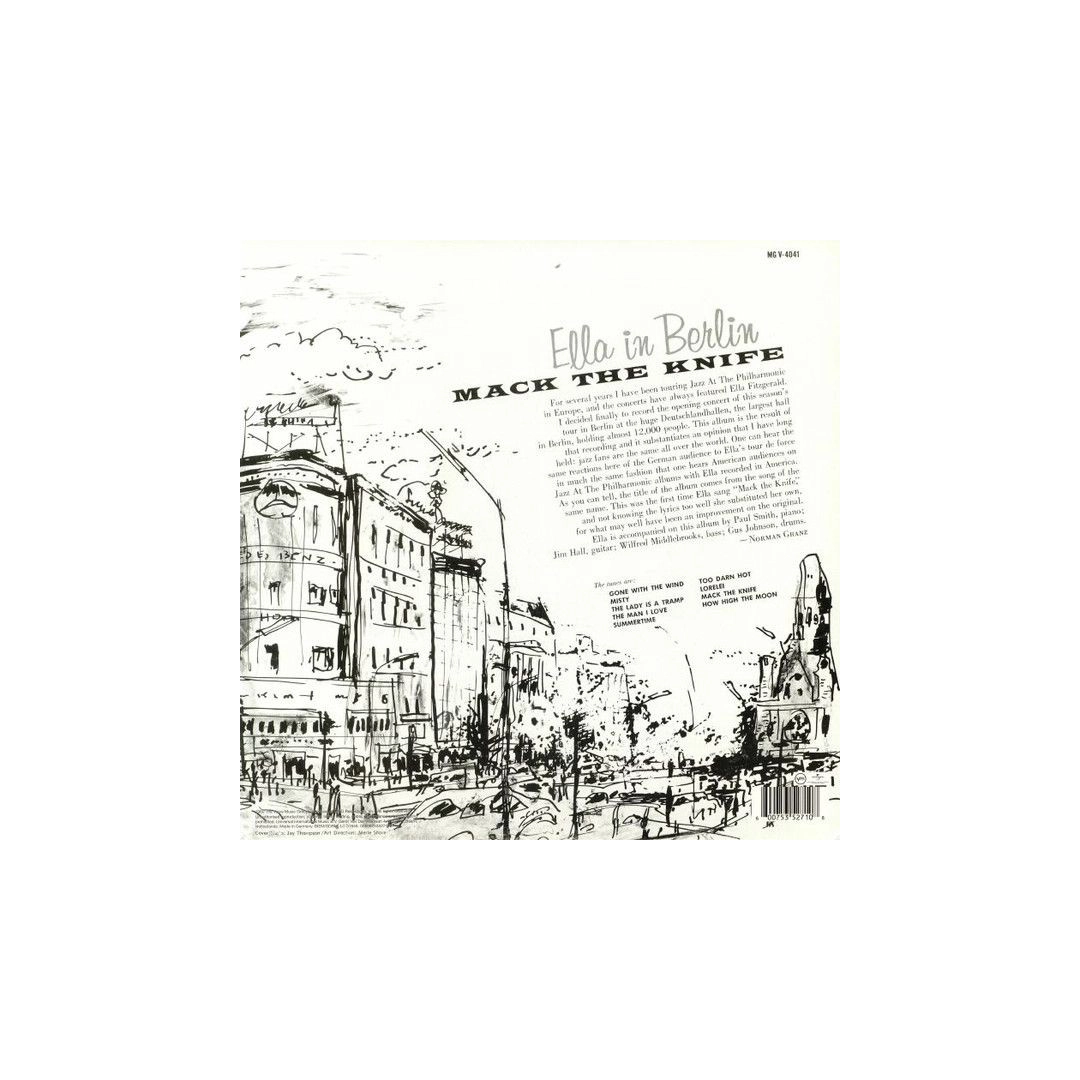 LP Ella Fitzgerald: Mack The Knife - Ella In Berlin