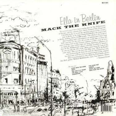 LP Ella Fitzgerald: Mack The Knife - Ella In Berlin