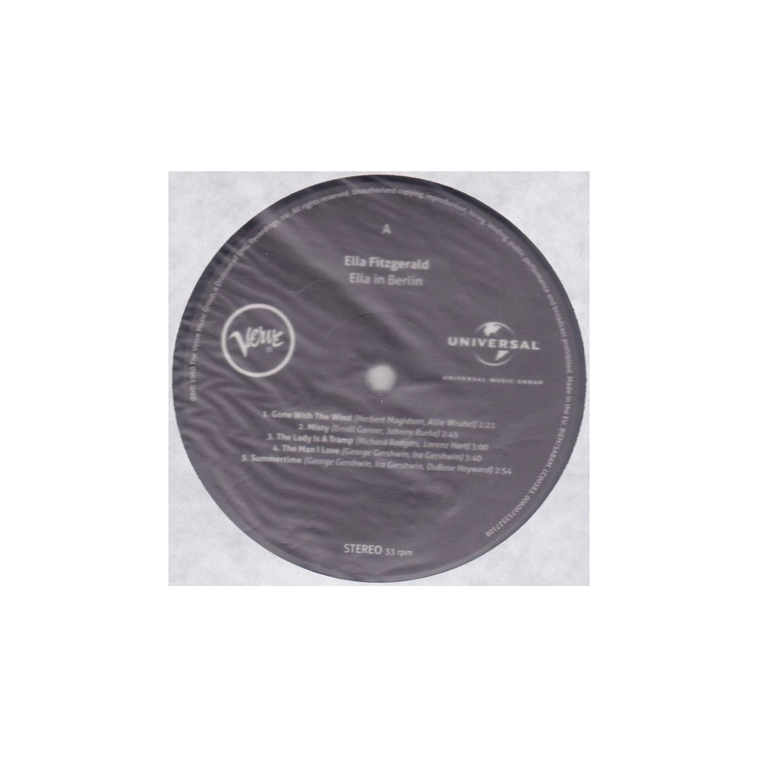 LP Ella Fitzgerald: Mack The Knife - Ella In Berlin
