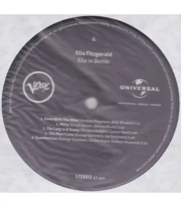 LP Ella Fitzgerald: Mack The Knife - Ella In Berlin