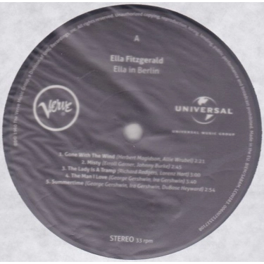 LP Ella Fitzgerald: Mack The Knife - Ella In Berlin