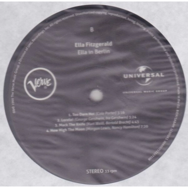 LP Ella Fitzgerald: Mack The Knife - Ella In Berlin