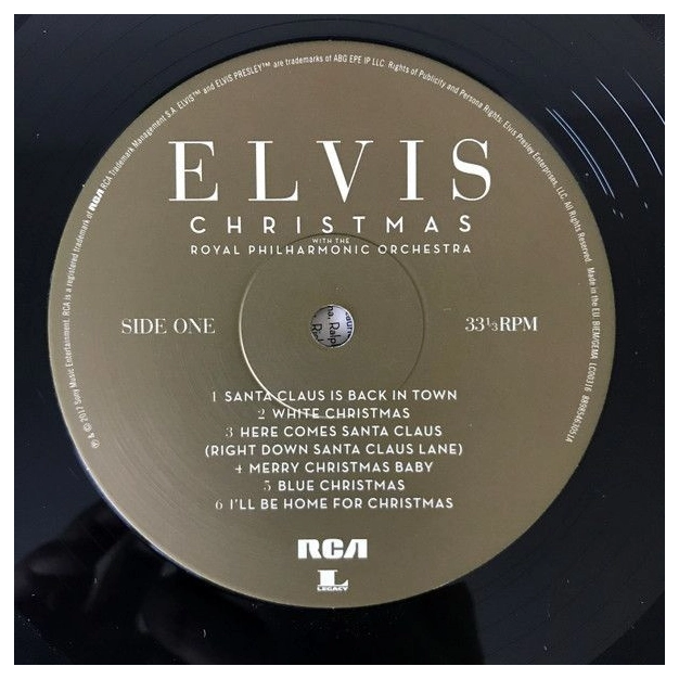 LP Elvis Presley: Christmas With Elvis And The Royal Philharmonic Orchestra