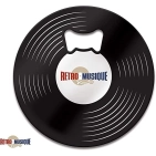 Retro Musique Elvis Presley - 8 Pieces Coaster Set With Real Vinyl Coasters