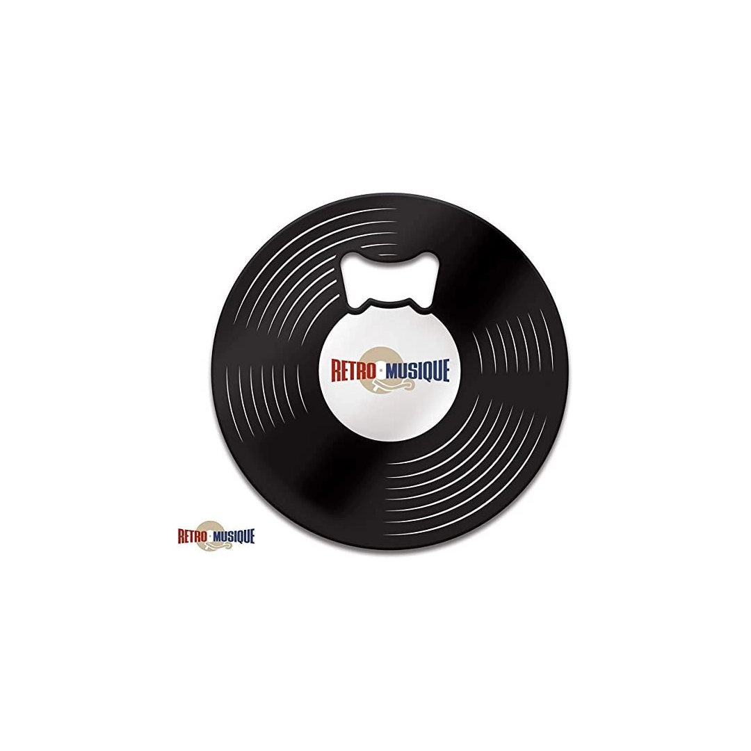 Retro Musique Elvis Presley - 8 Pieces Coaster Set With Real Vinyl Coasters