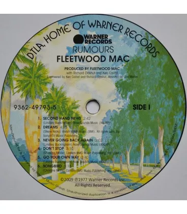 LP Fleetwood Mac: Rumours