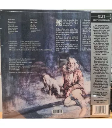 LP Jethro Tull: Aqualung (Clear Vinyl Limited)