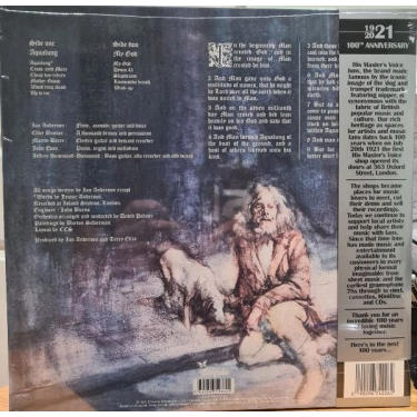 LP Jethro Tull: Aqualung (Clear Vinyl Limited)