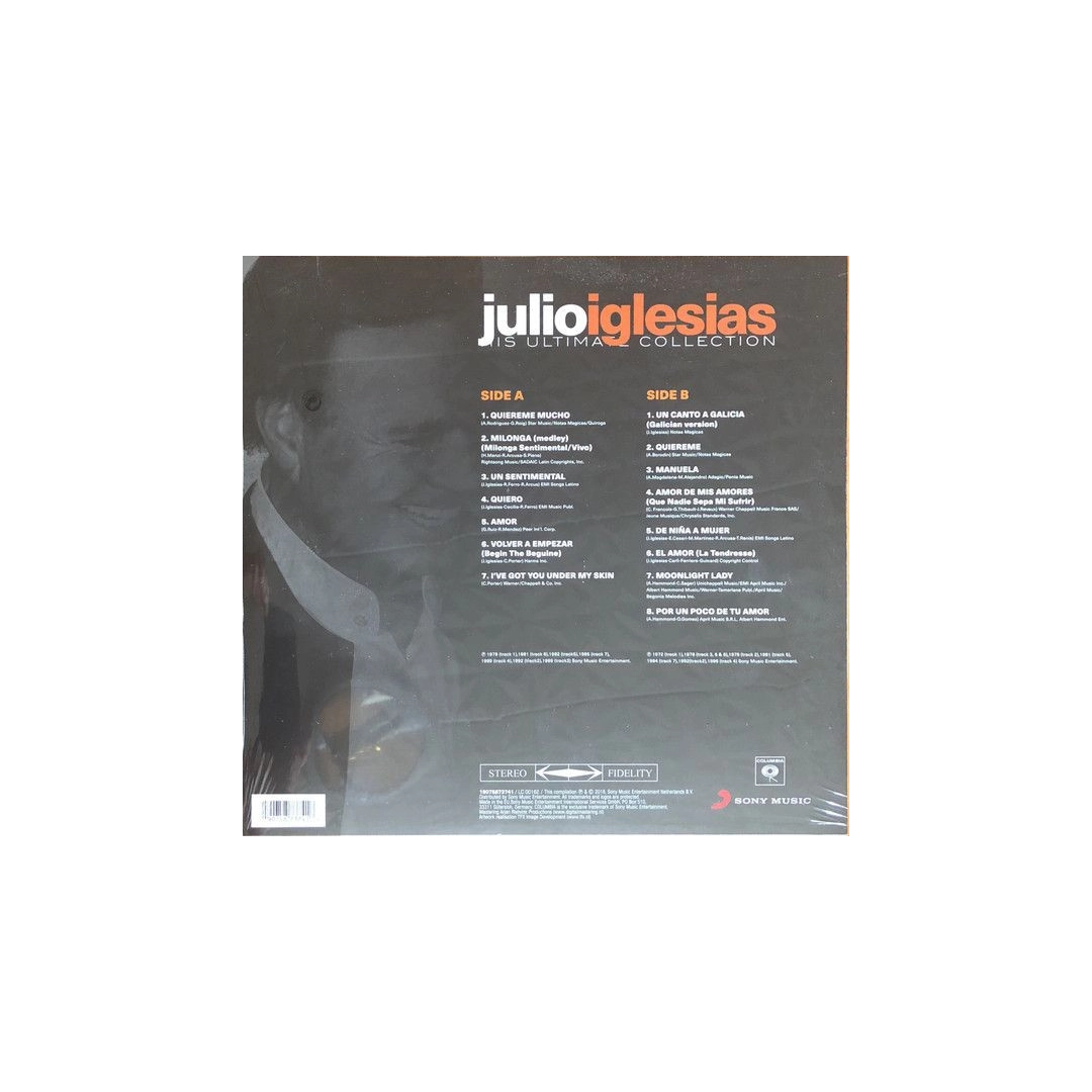 LP Julio Iglesias: His Ultimate Collection