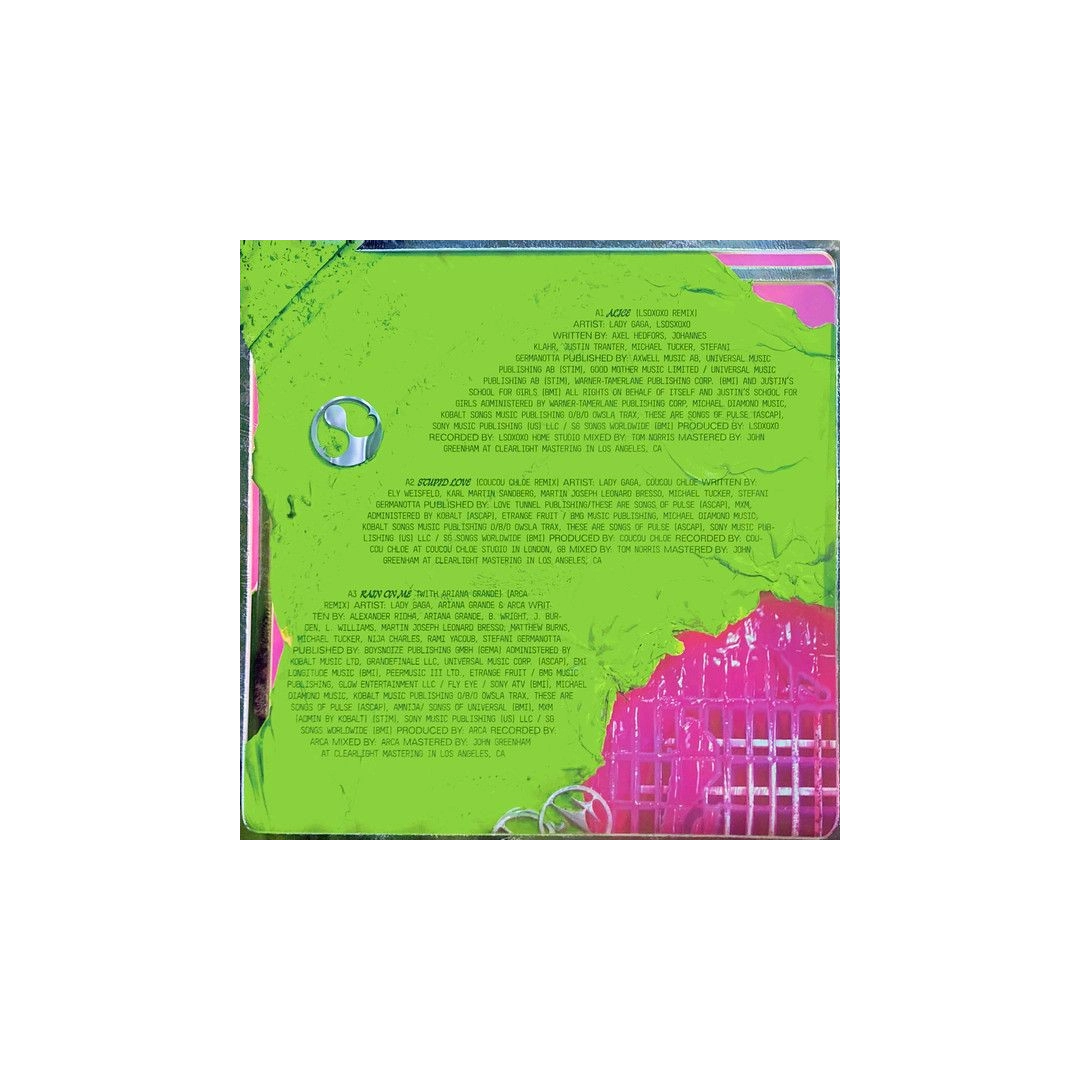 LP Lady Gaga: Dawn Of Chromatica - Clear Vinyl