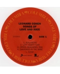 LP Leonard Cohen: Songs Of Love And Hate - White Opaque Vinyl