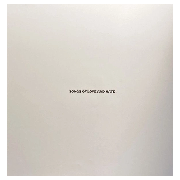 LP Leonard Cohen: Songs Of Love And Hate - White Opaque Vinyl