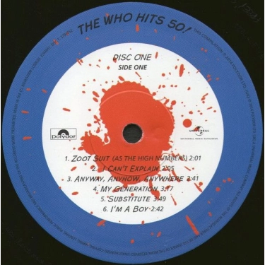 Вінілова платівка LP2 The Who: The Who Hits 50