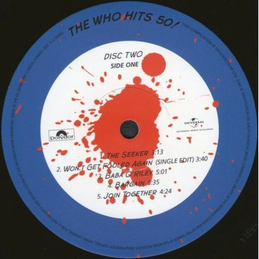 Вінілова платівка LP2 The Who: The Who Hits 50