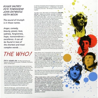 Вінілова платівка LP2 The Who: The Who Hits 50