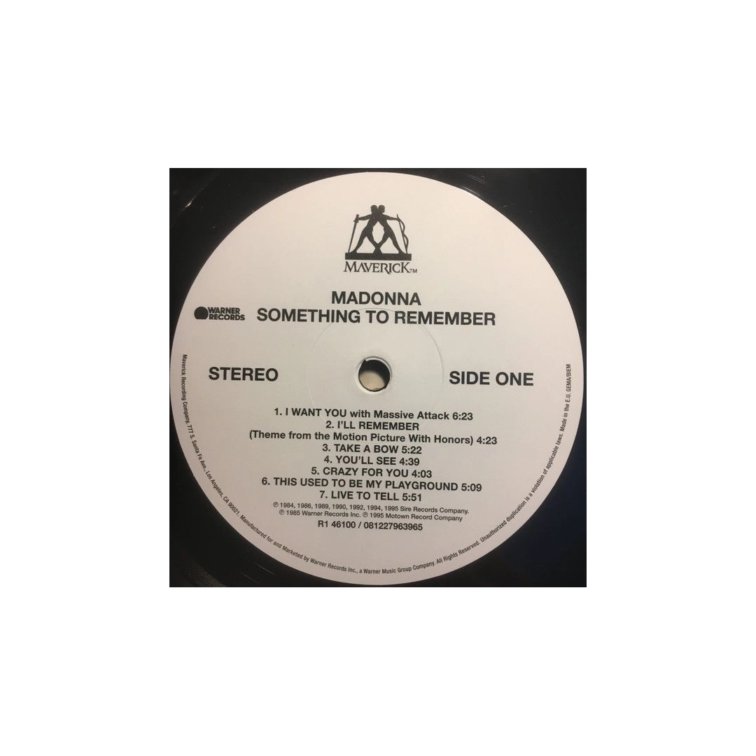 LP Madonna: Something To Remember