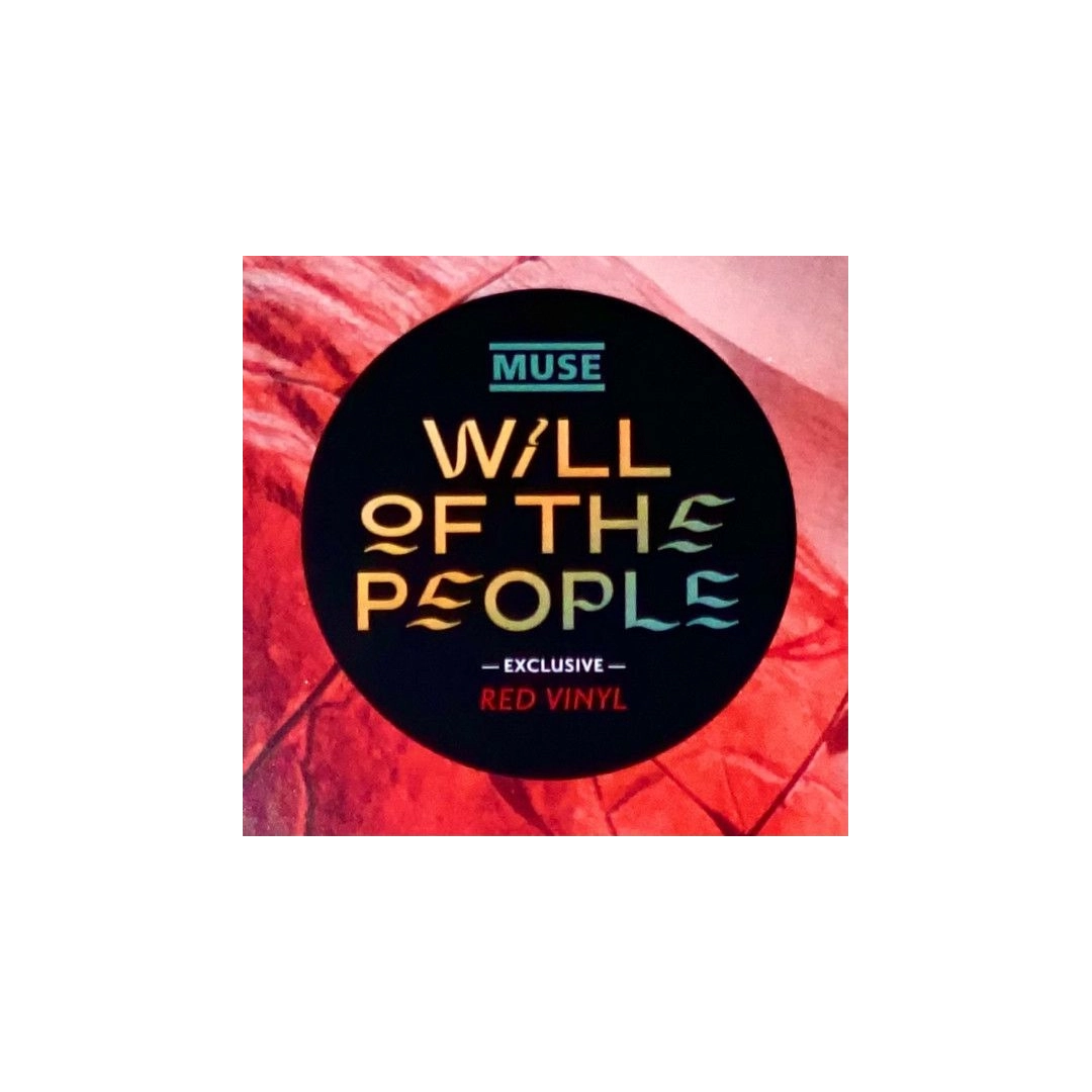 LP Muse: Will Of The People - Red Vinyl