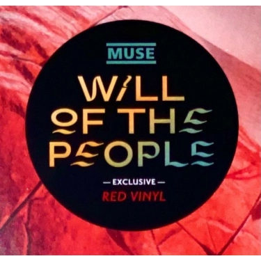 LP Muse: Will Of The People - Red Vinyl