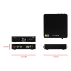 TOPPING D50s Black потужний HIFI-декодер з підтримкою високої роздільної здатності та Bluetooth 5.0. TOPPING D50s Black потужний HIFI-декодер з підтримкою високої роздільної здатності та Bluetooth 5.0.