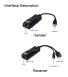 Подовжувач USB по кручений парі Cat5 Cat5E Cat6 до 100 м AirBase BL-EX-USB100