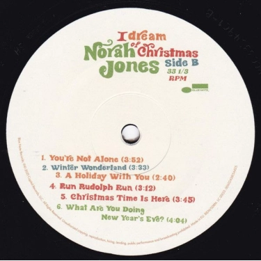 LP Norah Jones: I Dream Of Christmas