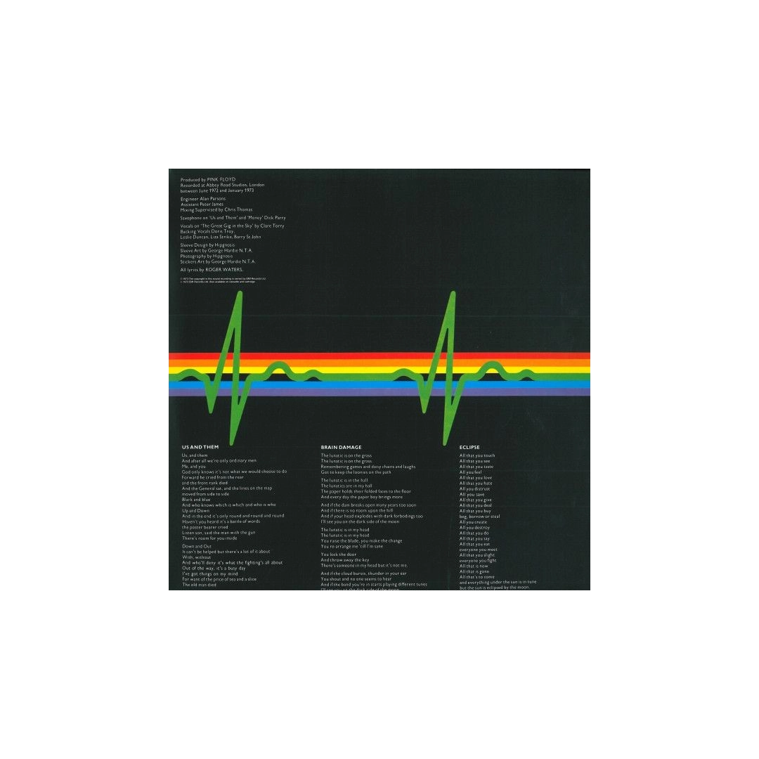 Вінілова платівка LP Pink Floyd: Dark Side Of The Moon (Black Vinyl Lp)