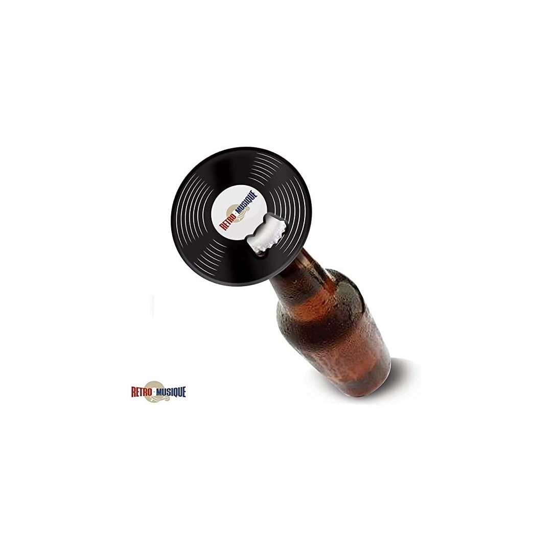 Retro Musique The Beatles - 8 Pieces Coaster Set With Real Vinyl Coasters