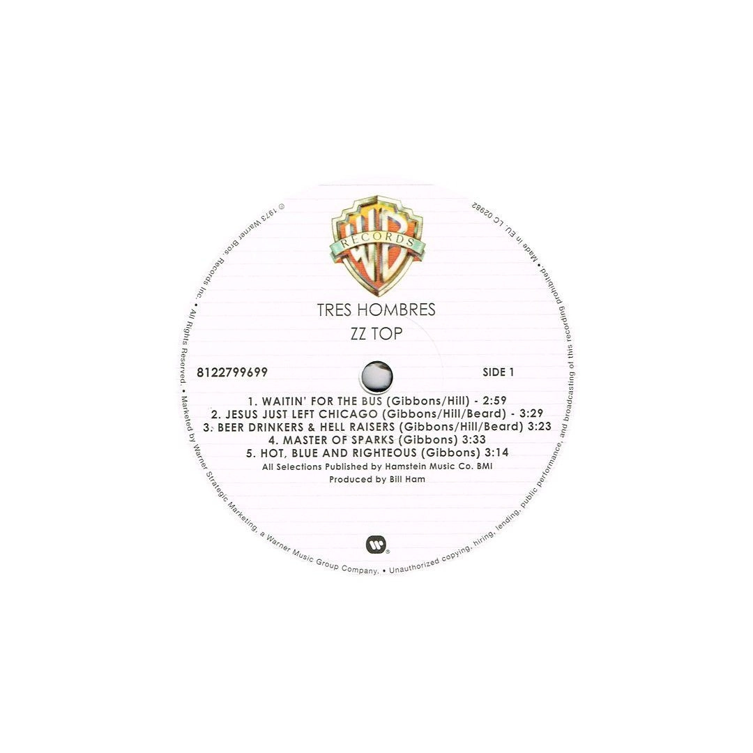 LP Zz Top: Tres Homes