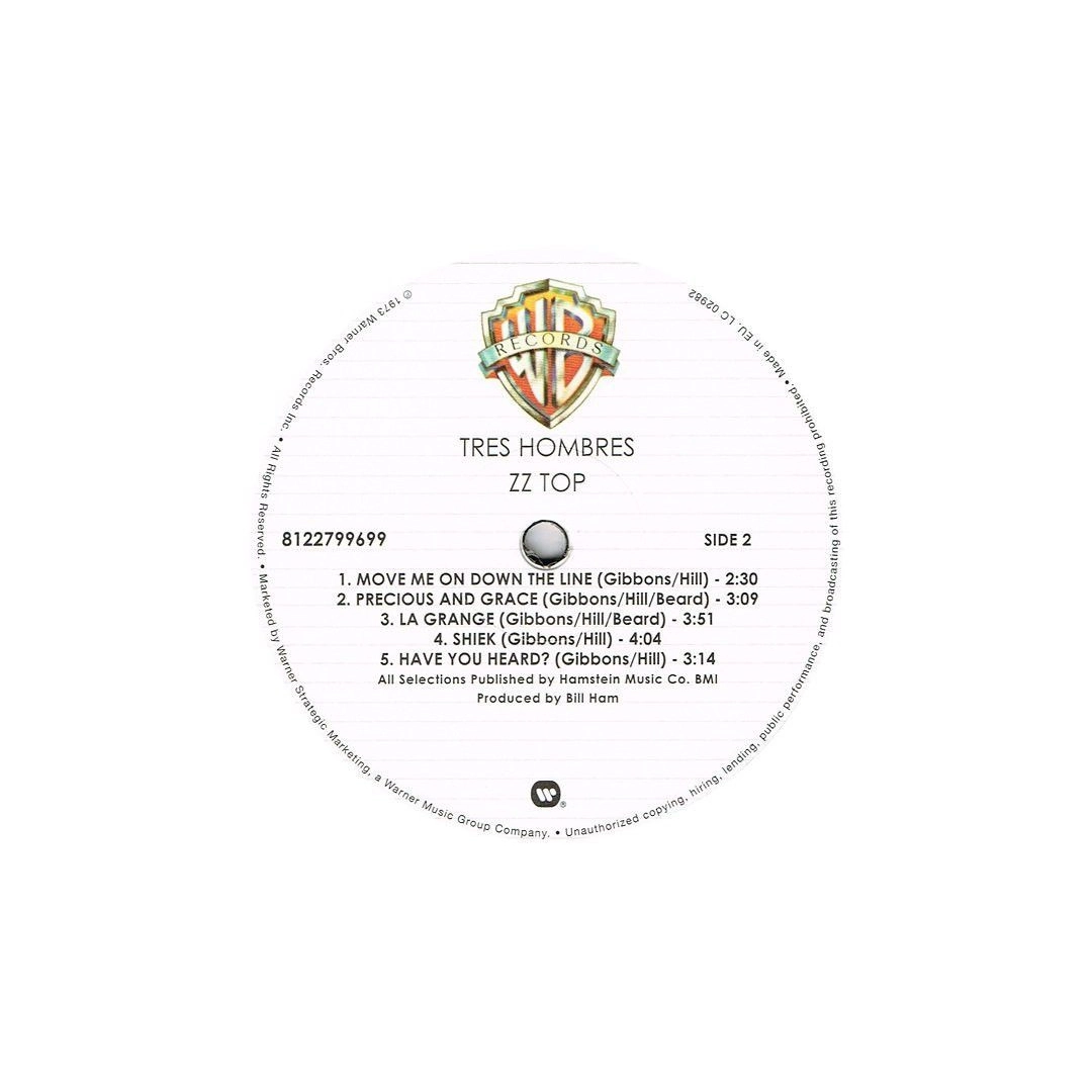 LP Zz Top: Tres Homes