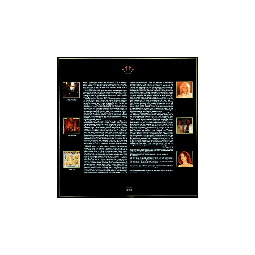 LP2 ABBA: Gold- Greatest Hits