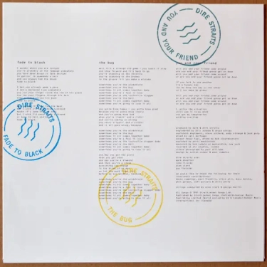 LP2 Dire Straits: On Every Street