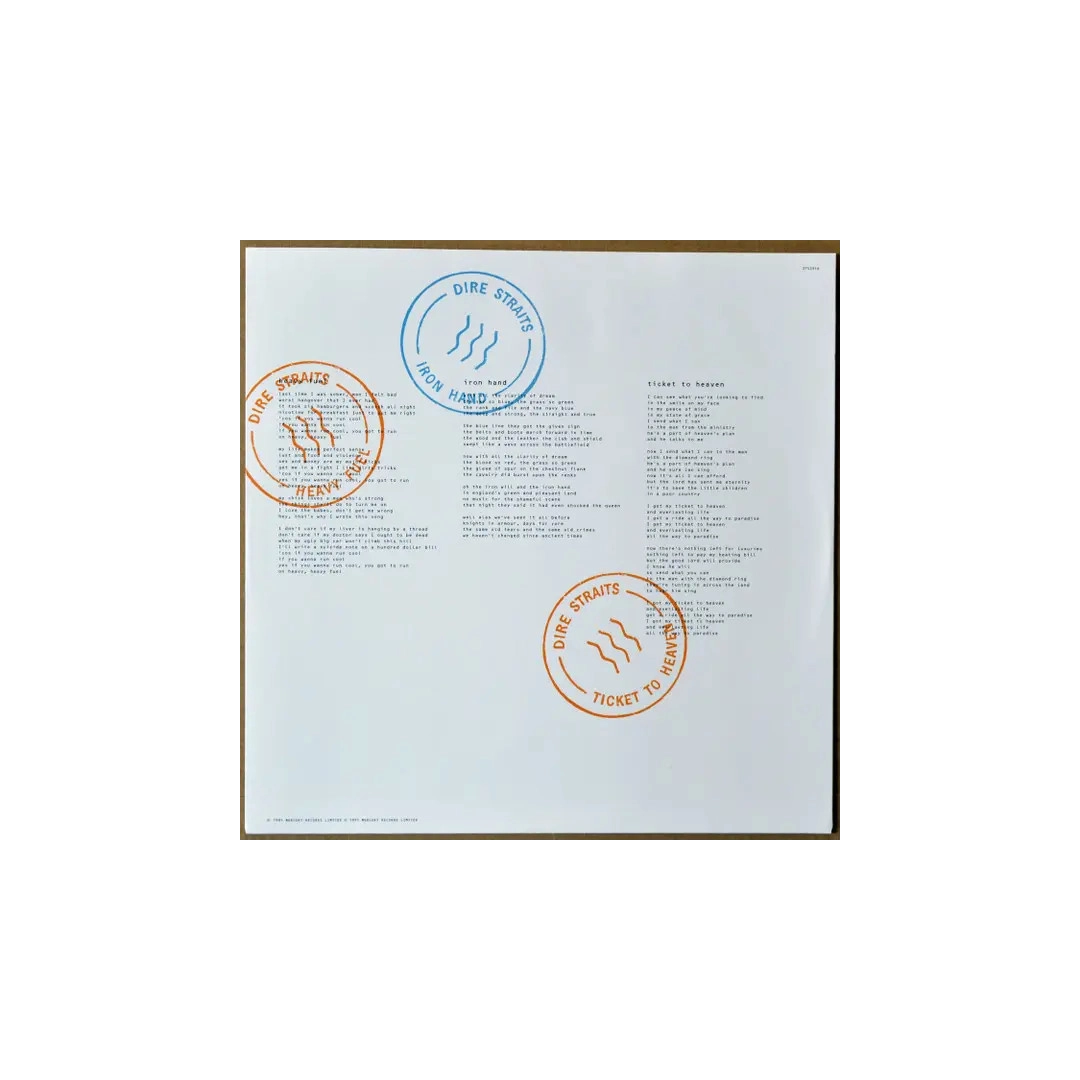 LP2 Dire Straits: On Every Street